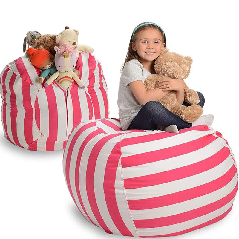 Kids' Beanbag Chair & Plush Toy Set
