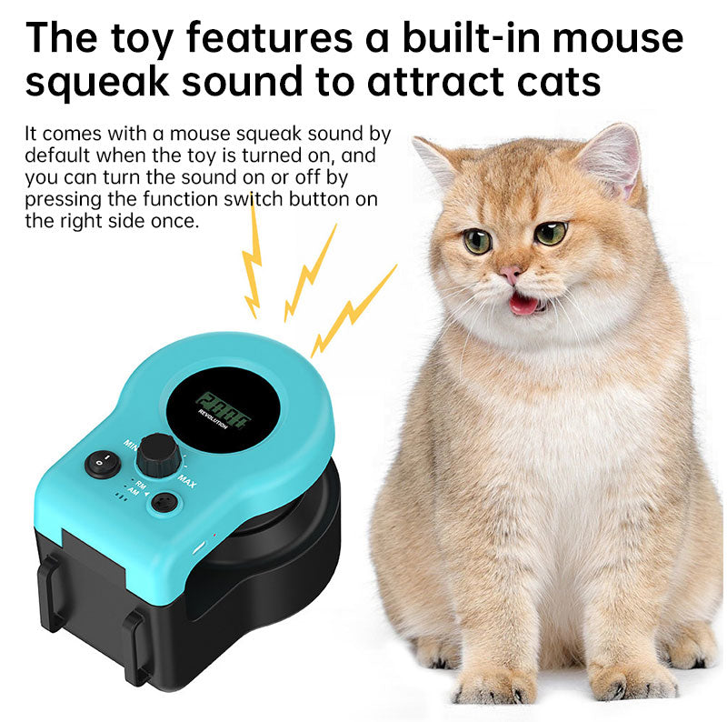 Automatic Cat Exercise Wheel with Adjustable Speed