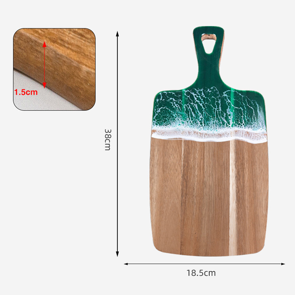 Resin Wooden Cutting Board
