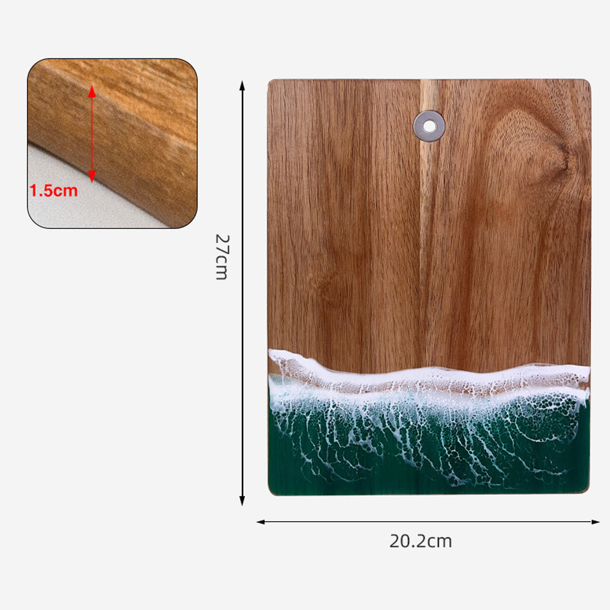 Resin Wooden Cutting Board