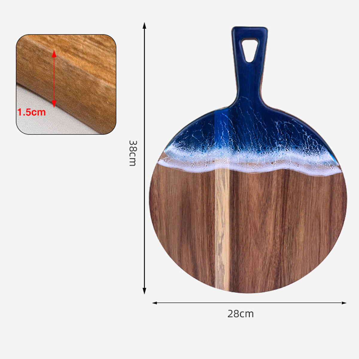 Resin Wooden Cutting Board