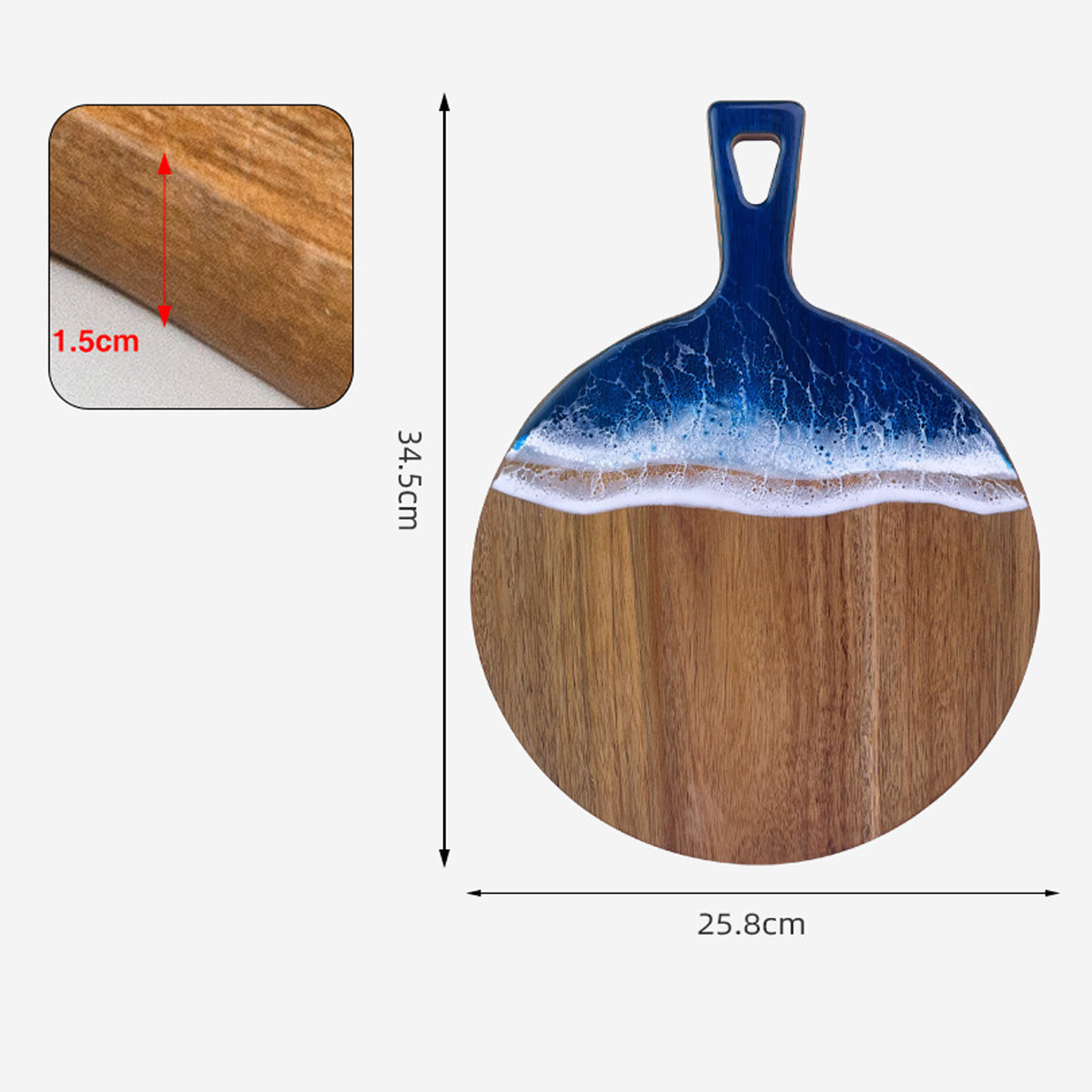 Resin Wooden Cutting Board