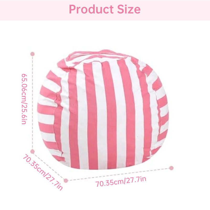 Kids' Beanbag Chair & Plush Toy Set