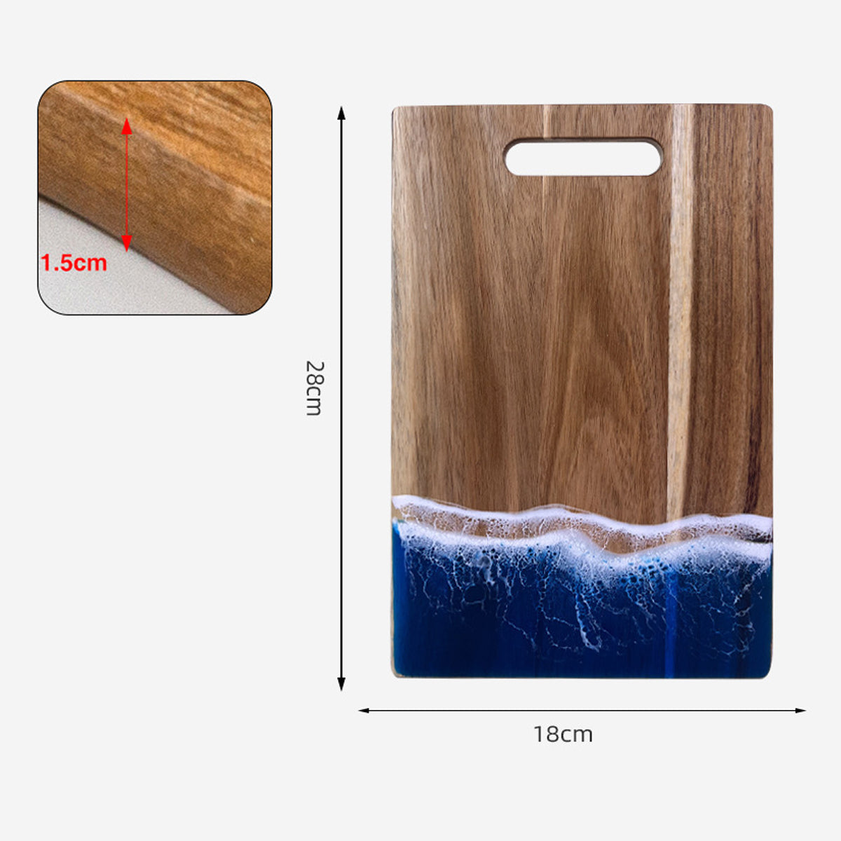 Resin Wooden Cutting Board