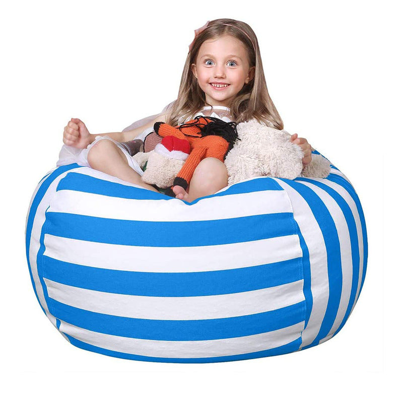 Kids' Beanbag Chair & Plush Toy Set