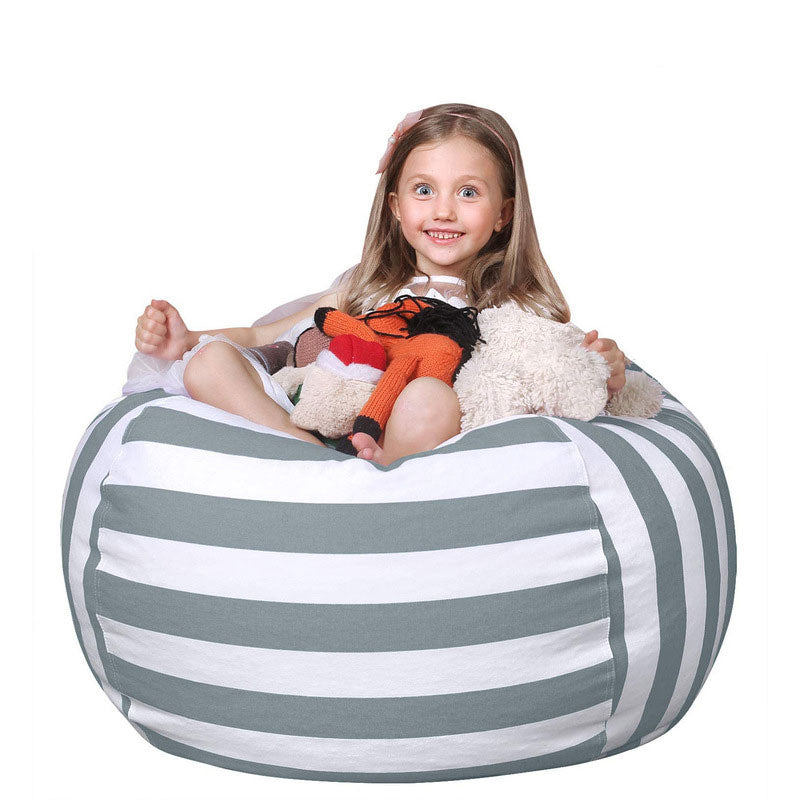 Kids' Beanbag Chair & Plush Toy Set