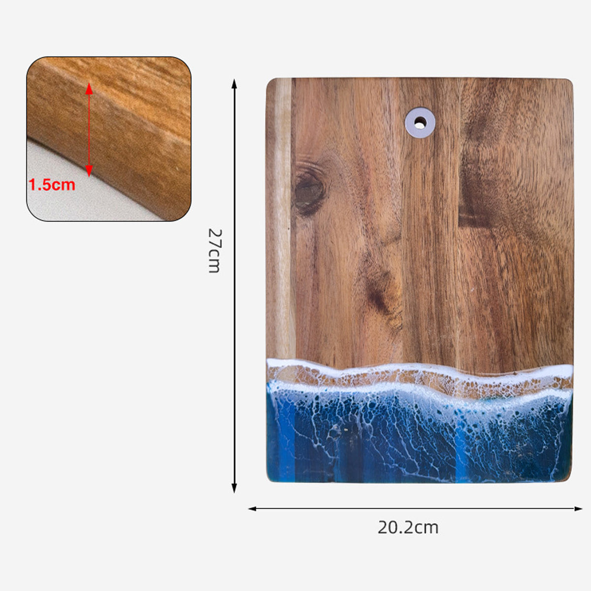 Resin Wooden Cutting Board