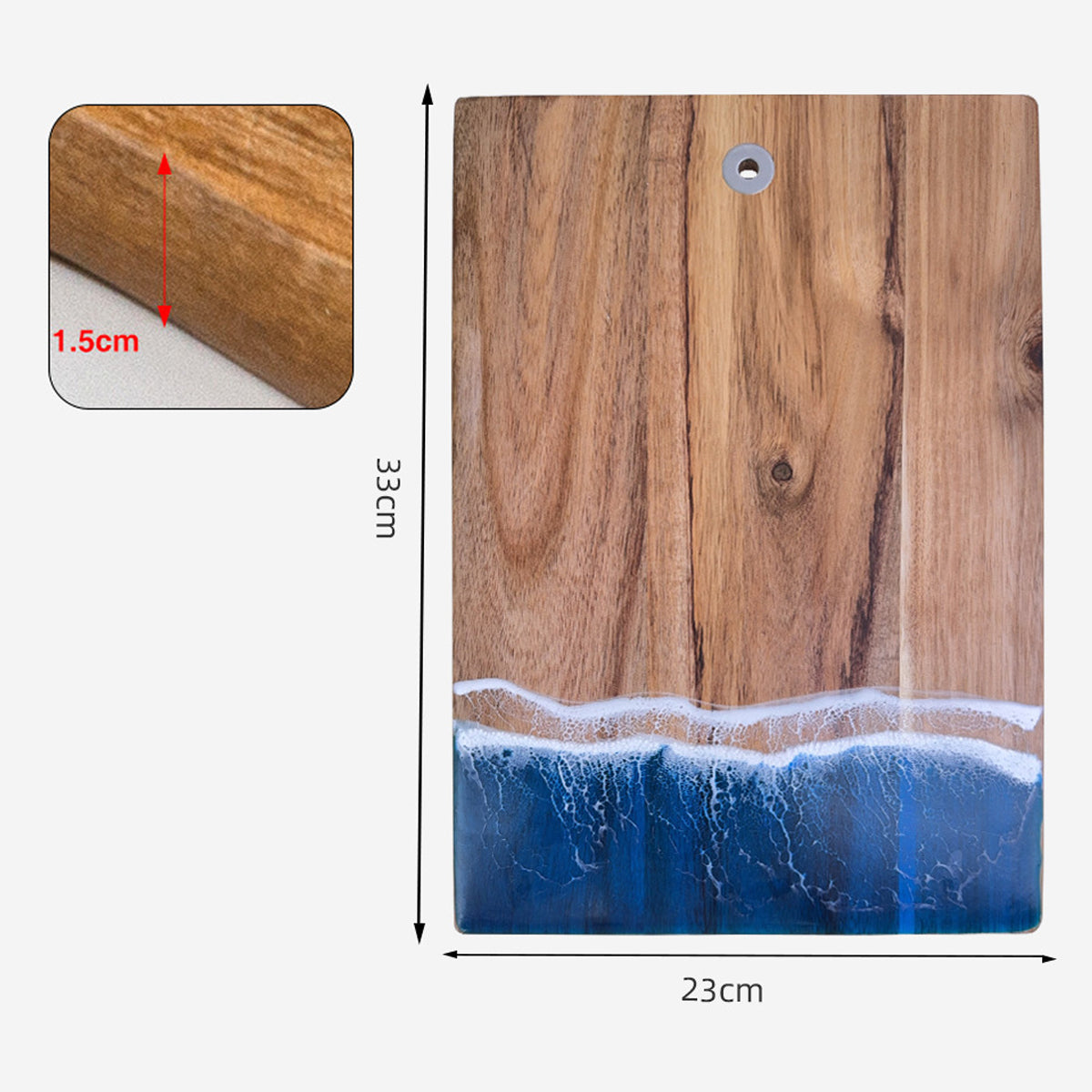 Resin Wooden Cutting Board