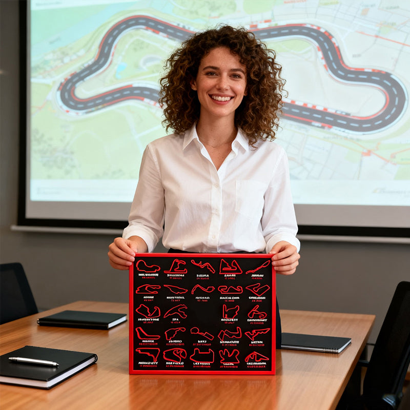 2026 Circuit Map Poster