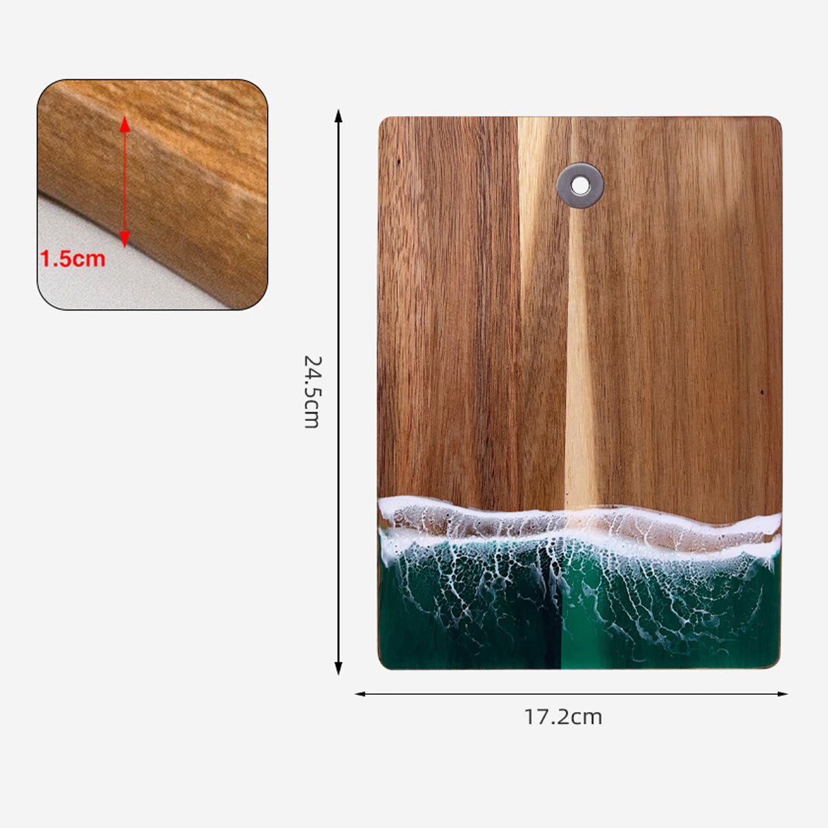 Resin Wooden Cutting Board